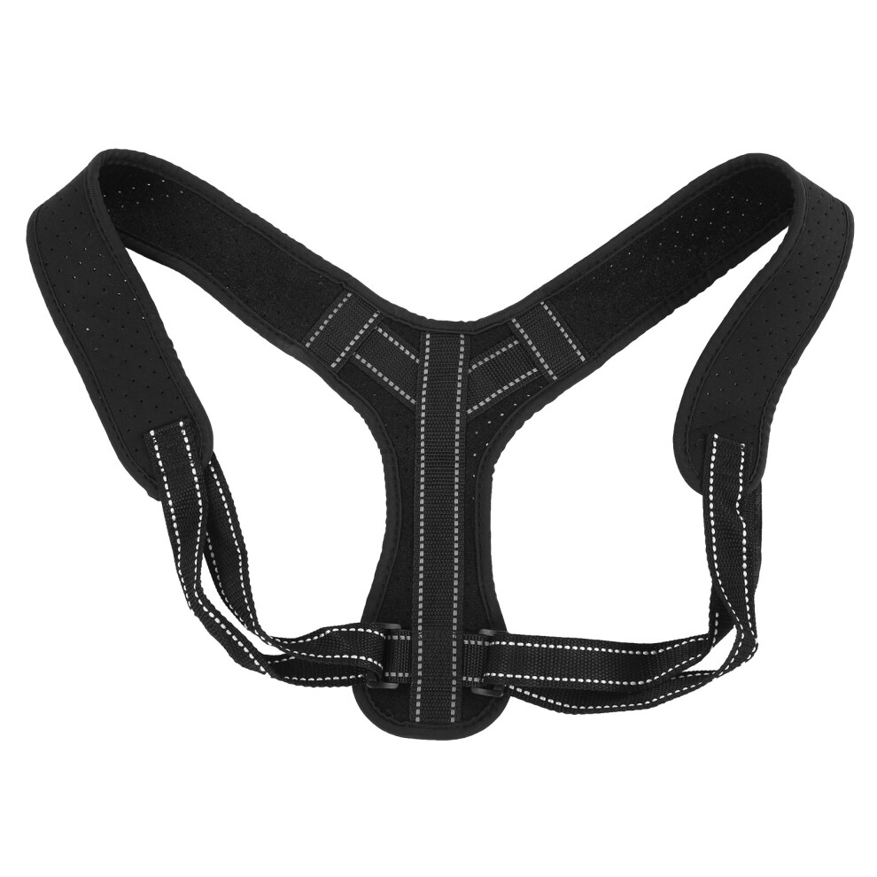 Posture Correcter Shoulder Back Support Belt - Adjustable Breathable Clavicle Brace for Men and Women - Posture Correction and Alignment for Daily Wea