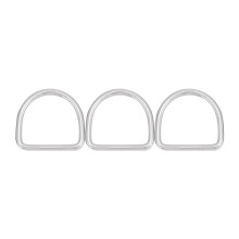 Anti Rust D Ring Stainless Steel Heavy Duty Welded Strong Metal Hardware For Climbing Camping Gear Scuba Diving Accessories