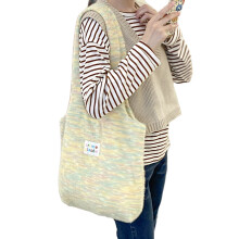 Fluffys fourre-tout dame sac à main sac de mode-Jaune vert