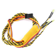 Painel receptor de controle de guincho para carro RC Crawler, alta sensibilidade, resposta rápida, fácil de instalar, leve, melhora a autenticidade.