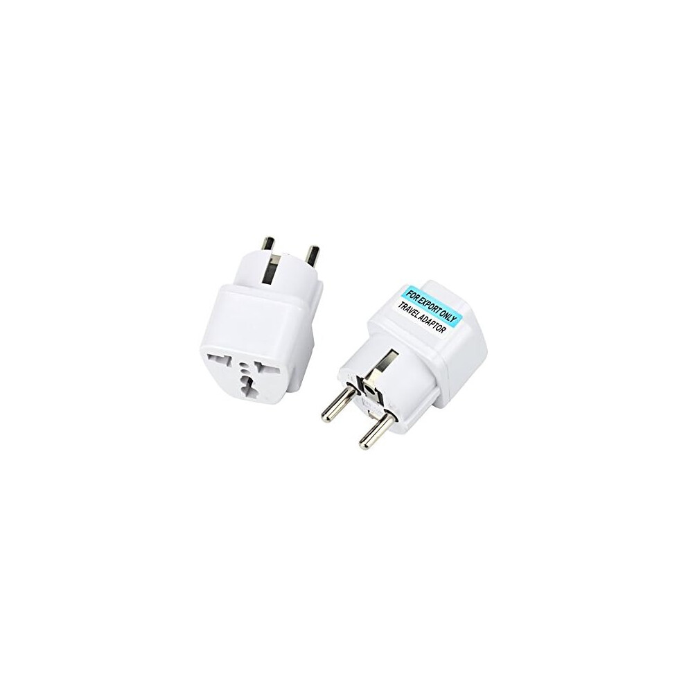Global Travel Essential: Universal Sector Adapter For Europe, Earth Ce Rohs Certified, 16A Rating, International Output Plug, Ideal For Travelers' 9433291779767