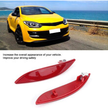 Achterbumper reflectorlamp, gemaakt van hoogwaardig ABS-materiaal voor verbeterde zichtbaarheid en een strak design, geschikt voor Megane Mk3 2008
