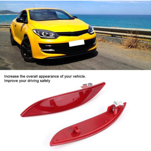 Ανακλαστήρας πίσω προφυλακτήρα για Megane MK3 2008-2013, Κομψός, Βελτιστοποιημένος 1