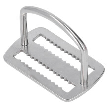 316 Stainless Steel D Ring Webbing Belt Retainer for Diving Accessories