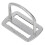 D-Ring-Gurtband, Gurthalter, Edelstahl, 4