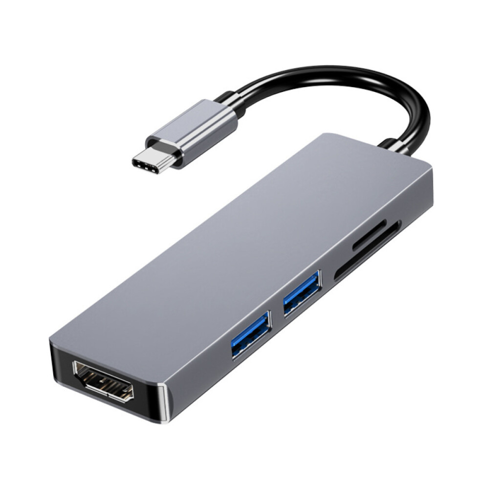 Advanced Multi-Port Adapter, Usb C Interface Features 4K Hdmi Output, High-Speed Data Transfer, And Sleek Aluminum Design For Enhanced Device 9405630859744