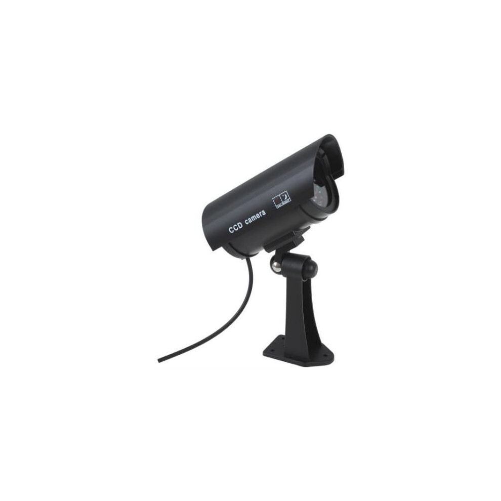 Dummy Security Camera System, Realistic Red Flashing Light Surveillance For Indoor Outdoor Usage, Economical Deterrent With Waterproof And Dustproof 9169997199362