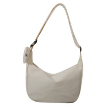 Schoudertassen met kleine portemonnee Messenger Bag voor-Wit