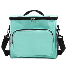 Insulated Lunch Box Reusable Leakproof Bento Bag for-Lake Blue