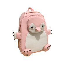 Schoolrugzak Casual nylon schooltas voor dames-Roze enkele tas