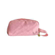Cosmetische handtas Dames Meisje Nylon etui met handvat-Roze