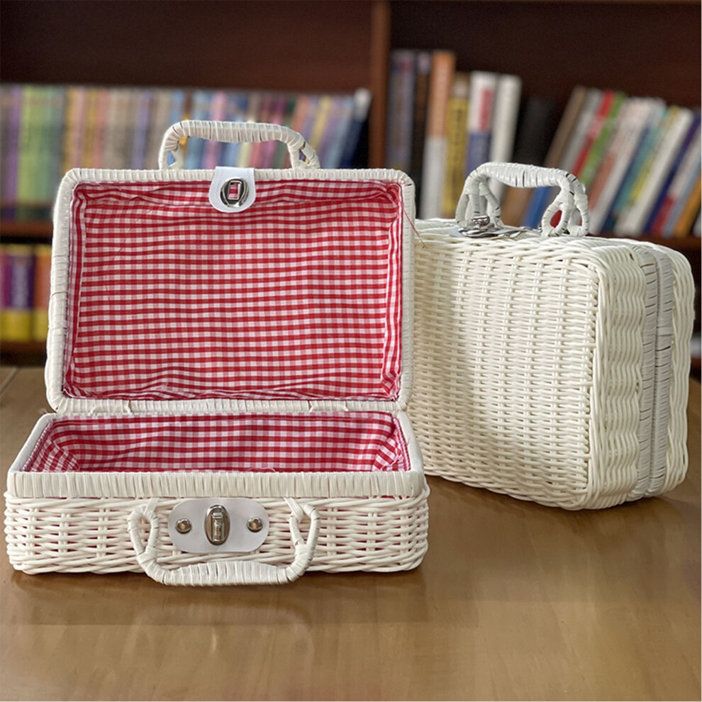 Beige Large Capacity Travel Toiletry Bag Cosmetic- 30X21x13cm