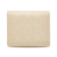 Women Girl Clutch Coin Purse PU Multi-slot Wallet Short-apricot