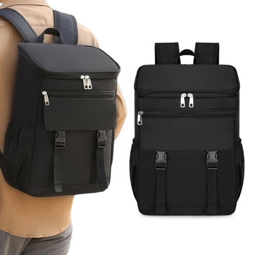 Sac à dos résistant aux éclaboussures, sac de congélation-Gris 2