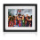 Robert Lewandowski Signed Barcelona Football Photo. Framed 1
