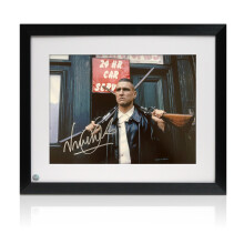 Vinnie Jones Signed Lock, Stock & Two Smoking Barrels Photo: Big Chris. Framed