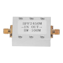 WiFi BLE-compatibel, 2,4 GHz banddoorlaatfilter, RF-versterker, laag signaalverlies, SMA-connector, stabiele signaaloverdracht, afgeschermd ontwerp,