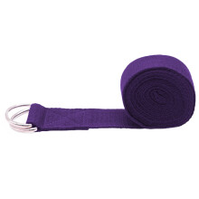 Enhance Your Yoga Practice With Our Extra-Long Yoga Strap, Cotton Webbing For All Flexibility Levels, Comfortable Grip And Lightweight Design Perfect