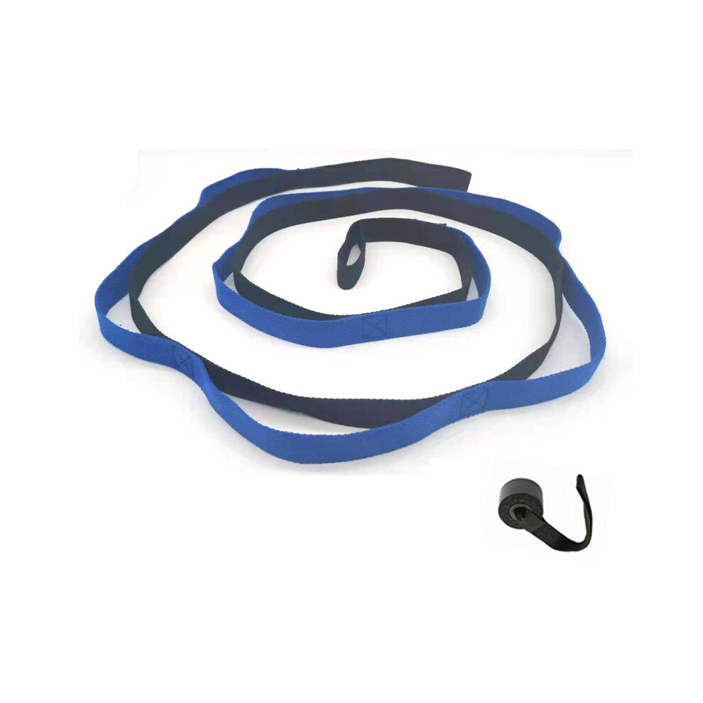 Stretching Strap, Physical Therapy Equipment Non-Elastic Durable Portable Adjustable Stretch Bands for Enhancing Flexibility, Yoga Strap for Exercise