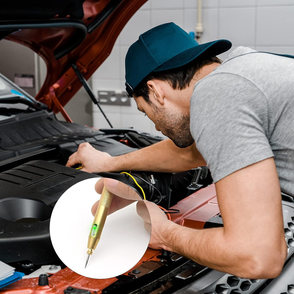 Professional Car- Tester For Electrical Lines Testing, Heavy Brass Construction Ensures Durability And Accuracy In Automotive Repairs Light 9169997200174