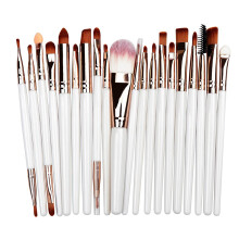 Stilvolle Make-up-Pinsel, komplettes Sortiment professioneller Make-up-Pinsel für Gesicht und Lidschatten, weiche Synthetikborsten, passend für