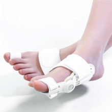 Lélegző kialakítású lábujj-helyreállító rendszer mindkét lábra, állítható korrektor a Hallux valgus korrekciójához és