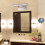 Energy Saving Bathroom Vanity Light, Pull Chain Switch for Instant Control, Waterproof Design for Safe Bathroom Use, Soft White Light with Adjustable 5