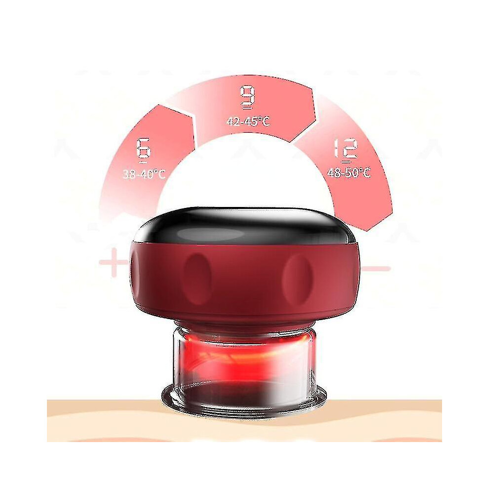 Suction Strength Control Cupping Device, Smart Cupping Therapy Massager with Versatile Application and Intelligent Timing, Advanced Electric Therapy