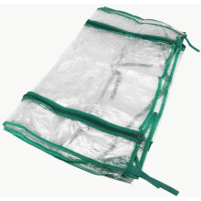 Estantes portátiles para jardinería, prolongan las temporadas de cultivo con cubierta transparente de PVC, cubierta transparente de alta