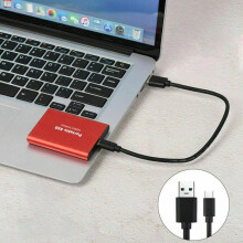 Gabinete portátil para SSD, compatível com discos rígidos externos. USB 3.0 de alta velocidade, estrutura em liga de alumínio para unidades de