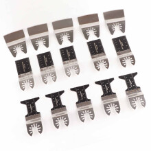 5er Pack Bimetall-Oszillationssägeschneideschneiden 34mm-45mm für Holz & Metall