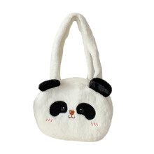 Mode mignon en peluche Pandas sac à bandoulière sac à main