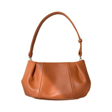 Sac de voyage polyvalent couleur unie, sac à bandoulière de-brun