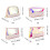 Versatile and Durable Cosmetic Case Large Makeup-square bag 4