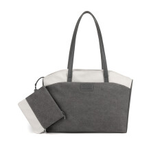 Sac à main pour femme, sac à bandoulière, sac de voyage-Gris