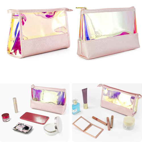 Versatile and Durable Cosmetic Case Large Makeup-square bag 2