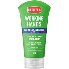 Working Hands Eczema Relief Hand Cream, 57g - For Extremely Dry, Itchy, Irritated Hands | Steroid Free, Dermatologically Tested with 48-hour itch