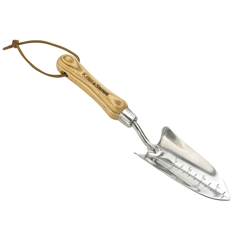 Kent & Stowe Unisex Beige Stainless Steel 'Hand Transplanting Trowel' In - Image 10