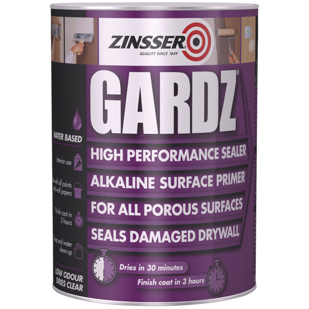 Zinsser ZN7160001D1 Gardz Sealer Primer 1 Litre