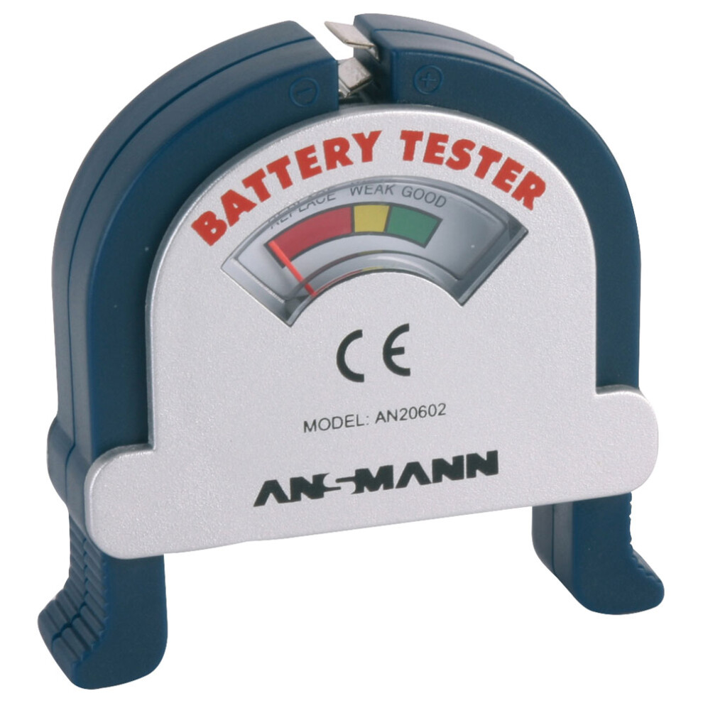 Simple Battery Tester - Aa, Aaa, C, D & 9V 4013674000005