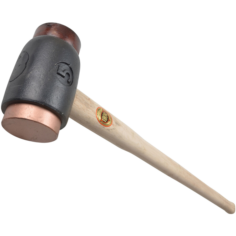 Thor 222 Copper / Hide Hammer Size 5 (70mm) 5000g