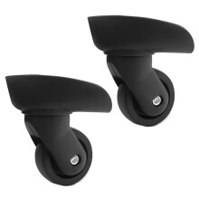 1 Pair Heavy Duty Luggage Wheel Replacement Trolley-W102