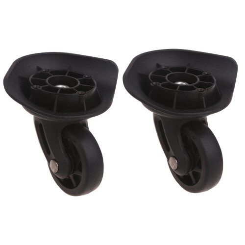 Single Row Roller Hardware Kit 360 Spinner Casters Heavy-Black