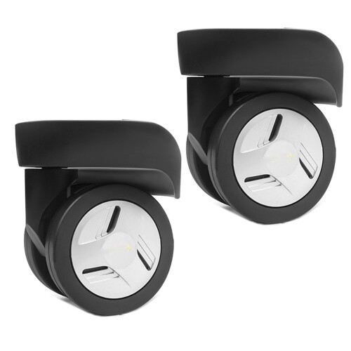2Pcs Trolley Caster Replacement Heavy Duty Roller-W087 Medium