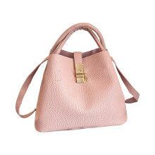 Trendy and Chic Crossbody Bag with Vintage Charm Shoulder-Pink