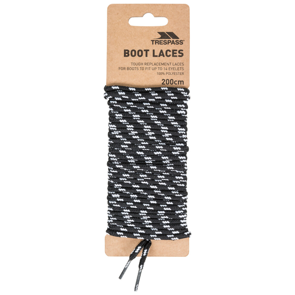 Trespass Unisex Black Laces Laces 200 - Image 3