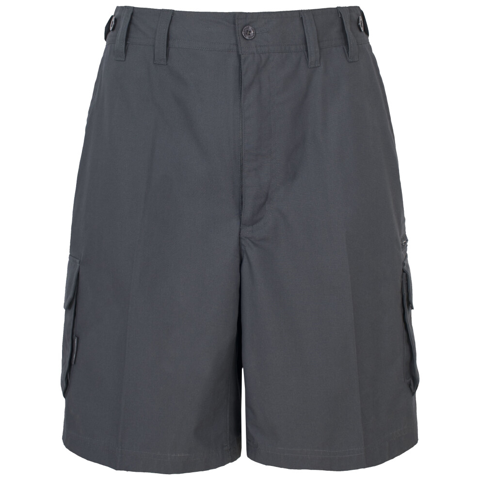 Trespass (S, Graphite) Mens Cargo Shorts Summer Active Gally