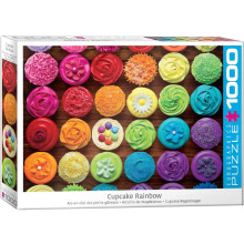 EG60005625 - Eurographics Puzzle 1000 Pc - Cupcake Rainbow