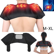 Shoulder Support Brace, Compression Sleeve Wrap for Rotator Cuff Relief, Promotes Body Metabolism and Regulates Nervous System