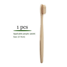 Eco Friendly Natural Bamboo Toothbrush Eco Dental Care Soft Bristles Ergonomic Design Sustainability Conscious Consumers Anti Ultrathin Massaging Bris